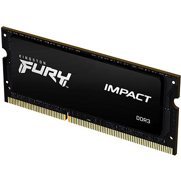 Obrázok Kingston FURY SO-DIMM 8 GB DDR3L 1600 MHz CL9 Impact (KF316LS9IB/8)