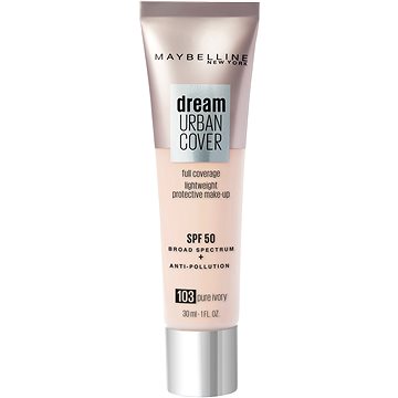 Obrázok Maybelline Dream Urban Cover vysoko krycí make-up odtieň 103 Pure Ivory 30 ml