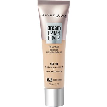 Obrázok Maybelline Dream Urban Cover vysoko krycí make-up odtieň 126 Nude Beige 30 ml