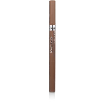 Obrázok Rimmel Brow This Way ceruzka na obočie s kefkou odtieň 001 Blonde  