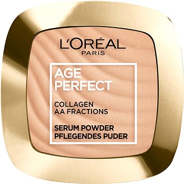 Obrázok L´Oréal Paris Age Perfect Serum Powder 9 g ošetrujúci púder pre ženy 02 Light To Medium