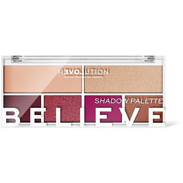 Obrázok Revolution Relove Colour Play Shadow Palette 5,2 g paletka očných tieňov pre ženy Believe