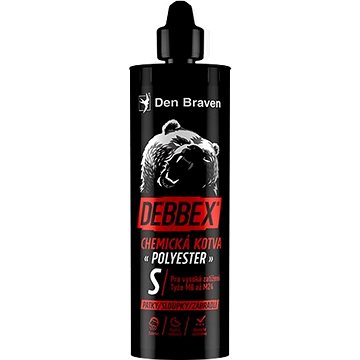 Obrázok Den Braven Chemická kotva  polyester - šedá - 380 ml