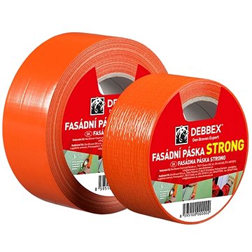 Obrázok Den Braven Fasádna páska Strong - oranžová - 50x25 m