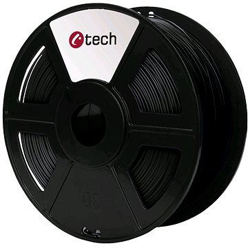 Obrázok C-TECH Tisková struna (filament) ABS, 1,75mm, 1kg, černá, 3DF-ABS1.75-BK