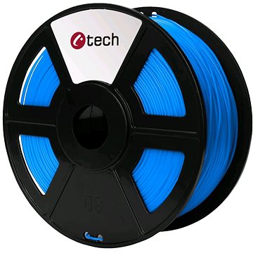 Obrázok C-TECH Tisková struna (filament) ABS, 1,75mm, 1kg, flourescentní modrá, 3DF-ABS1.75-FB