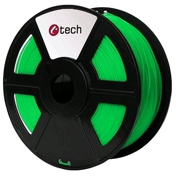 Obrázok C-TECH Tisková struna (filament) ABS, 1,75mm, 1kg, flourescentní zelená, 3DF-ABS1.75-FG