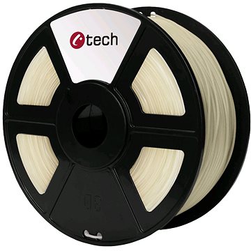 Obrázok C-TECH Tisková struna (filament) ABS, 1,75mm, 1kg, transparentní, 3DF-ABS1.75-CL