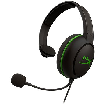 Obrázok HyperX CloudX Chat pro Xbox (4P5J4AA) čierny/zelený