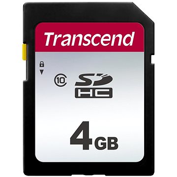 Obrázok Transcend SDHC 300S 4GB Class 10, TS4GSDC300S-414486