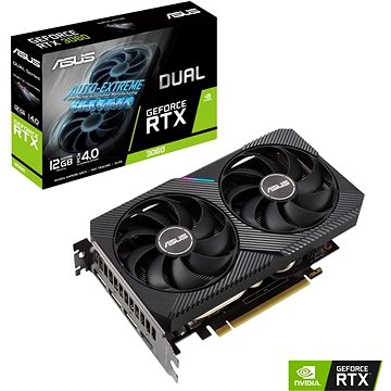 Obrázok ASUS DUAL GeForce RTX 3060 12G V2 LHR (90YV0GB3-M0NA10)