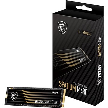 Obrázok MSI SSD SPATIUM M480, 1TB, PCIe 4.0 NVMe M.2, S78-440L490-P83