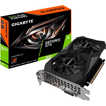 Obrázok GIGABYTE GeForce GTX 1650 D6 WINDFORCE 4G (GV-N1656WF2-4GD)