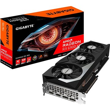 Obrázok GIGABYTE Radeon RX 6900 XT GAMING OC 16G (GV-R69XTGAMING OC-16GD)