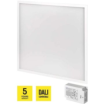 Obrázok LED panel DALI 60×60, štvorcový vstavaný biely, 40W n. b. , EM_1541401212