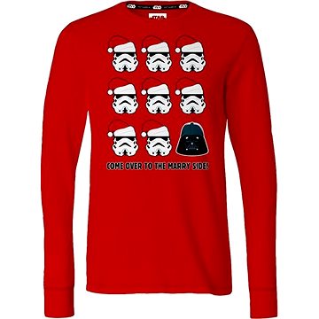 Obrázok Tričko GLO STAR WARS MERRY X-MAS LONG SLEEVE L 5908305218753