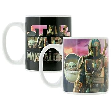 Obrázok Paladone Hrnek Star Wars: Mandalorian, měnící se 300ml