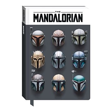 Obrázok Half Moon Bay Zápisník Star Wars: Mandalorian - Helmets A5