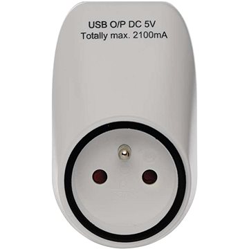 Obrázok Zásuvka s 2× USB , EM_1905010002