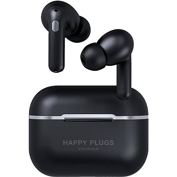 Obrázok Happy Plugs Air 1 Zen Black (1691)