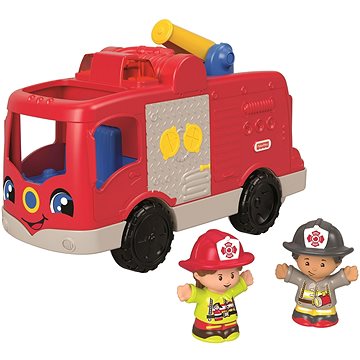 Obrázok Fisher-Price Little People Hasičské auto (0887961961355)