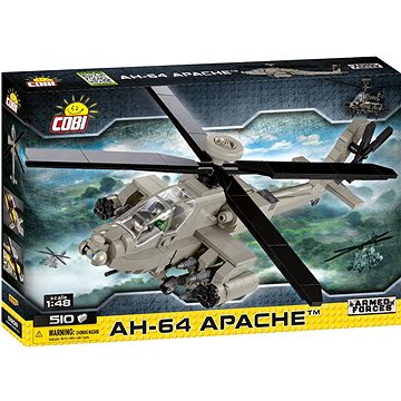 Obrázok COBI 5808 Armed Forces AH-64 Apache, 1:48, 510 kostek