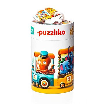 Obrázok WIKY Vlak 94 cm - náučné puzzle 20 dielikov