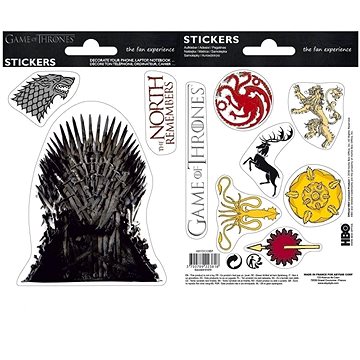 Obrázok Samolepky Game of Thrones - Stark a Sigils