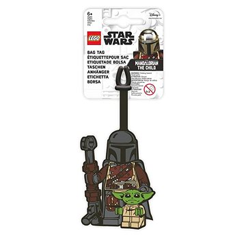 Obrázok LEGO Star Wars Menovka na batožinu – Mandalorian a Baby Yoda (4895028529482)