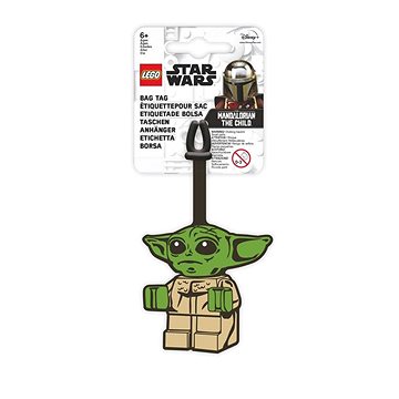 Obrázok LEGO Star Wars Menovka na batožinu – Baby Yoda (4895028529499)