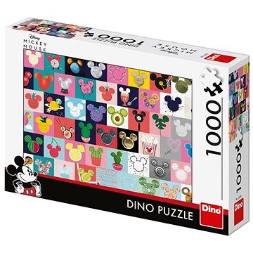 Obrázok Puzzle Mickey uši 1000 Dino