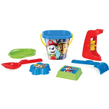 Obrázok Wader Sada do piesku 7 ks plast Paw Patrol/Tlapková patrola (5900694811423)