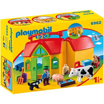 Obrázok Playmobil 6962 Moje první přenosná farma (1.2.3)