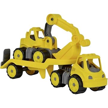 Obrázok BIG Power Worker Mini Transporter + bager, 800055805