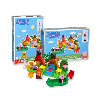 Obrázok BIG PlayBIG Bloxx Peppa Pig Camping Set, 800057143