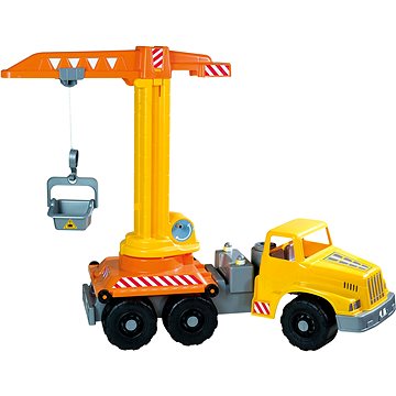 Obrázok Androni Giant Trucks Auto so žeriavom – dĺžka 71 cm (8000796060945)