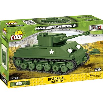 Obrázok Cobi tank Sherman M4A3E8 Easy Eight (5902251027056)