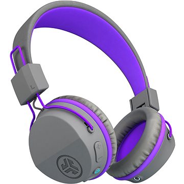 Obrázok JLAB JBuddies Studio Kids Wireless Grey/Purple (IEUHBSTUDIORGRYPRPL4)