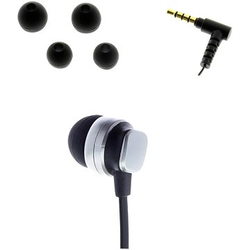 Obrázok MAXELL 303791 METALLIX EARPH. SPACE GREY Slúchadlá do uší 35050163