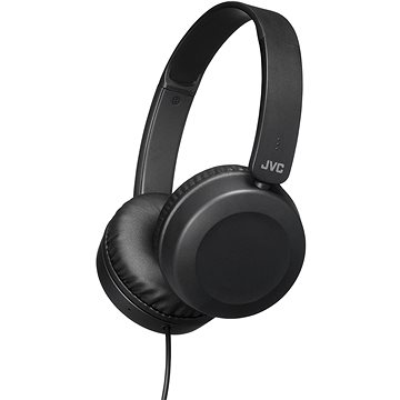 Obrázok Slúchadlá cez hlavu - mikrofón / ovládanie na kábli / 32Ohm / kábel 1,2m JVC HA-S31M-B-E BLACK