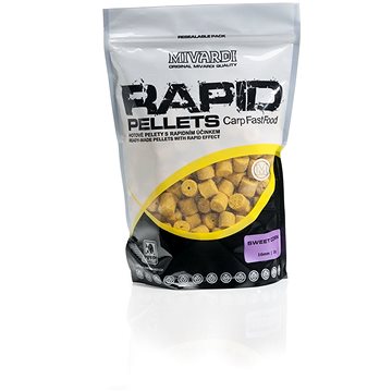 Obrázok Mivardi Rapid Pelety SweetCorn - 1kg | 16mm