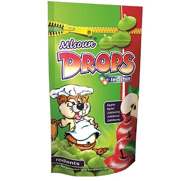 Obrázok Mlsoun H Drops jablčný 75 g (8590467996814)