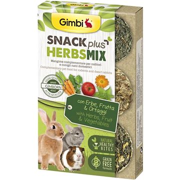 Obrázok Gimbi Snack Plus Bylinky mix 50 g (4002064209029)