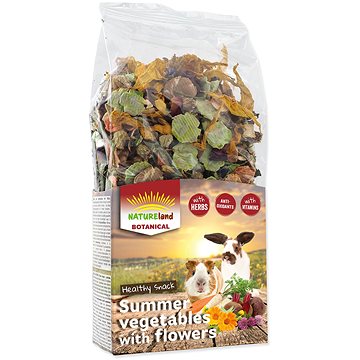 Obrázok Nature Land Pochúťka Botanical letná zelenina s kvetmi 100 g (8595681805379)