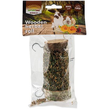 Obrázok Nature Land Pochúťka Nibble valec s bylinkami 120 g (8595681805744)