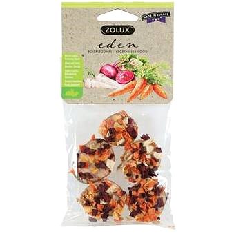 Obrázok Pochúťka EDEN WOOD SLICE mix pre hlodavce 30g Zolux