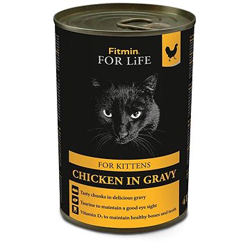 Obrázok FFL Cat tin Kitten Chicken 415 g (8595237021741)