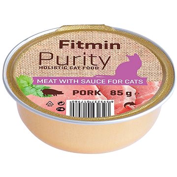 Obrázok Fitmin Cat Purity alutray Pork 85 g (8595237017980)