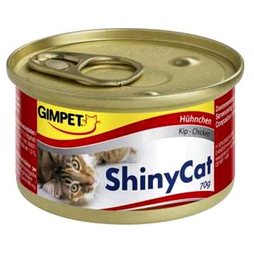 Obrázok Gimpet kočka konz. ShinyCat  kuře 2x70g