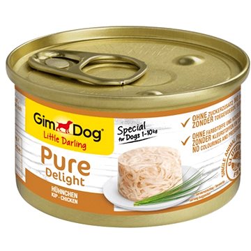 Obrázok GimDog PURE Delight kura 85 g (4002064513140)